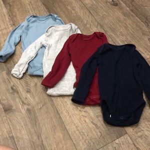 4pcs newborn long sleeves